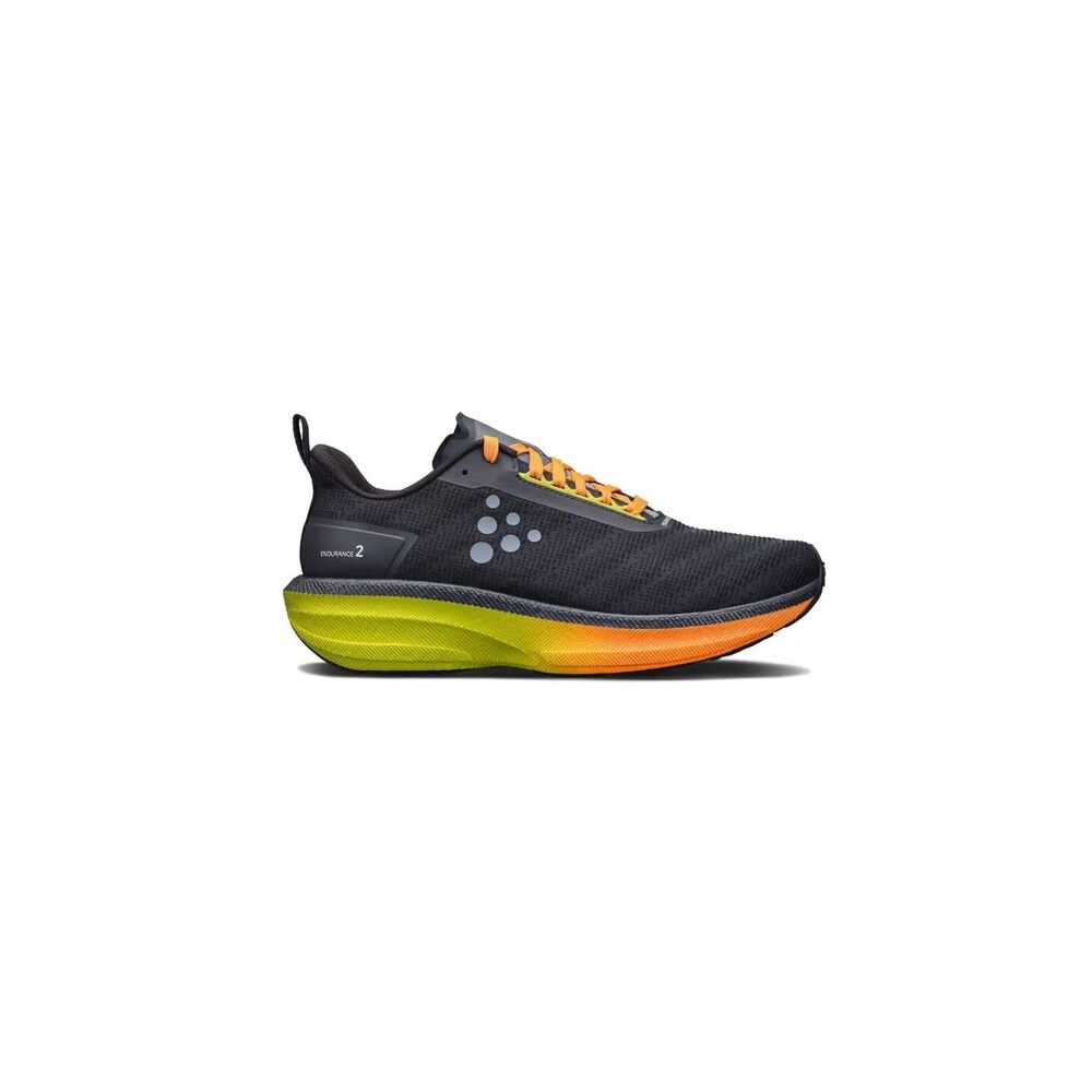 Craft Men's Endurance 2 Sneaker, Blaze-Sulfur, 9.5 Medium US